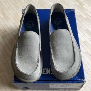 NEW in BOX- Birkenstock Utti Women 7/Euro 38 Suede Mules